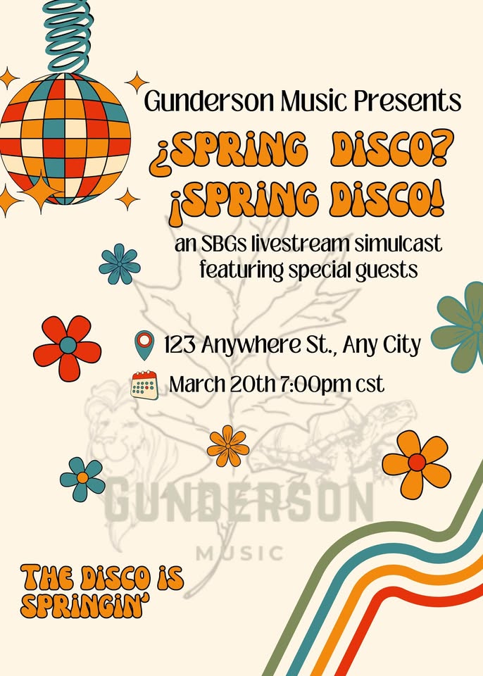 ¿Springdisco?¡SPRINGDISCO!
